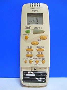 【中古】(非常に良い)サンヨー エアコンリモコン RCS-SH1 蓋無|GoodLifeStore