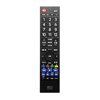 【中古】ミヨシ　メーカー別テレビリモコン パナソニック ビエラ 対応　MRC-PA01