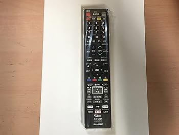 【中古】（人並み外れたに好いたらしい）小ざかしい SHARP 0046380279 4Kリコーダー用遠隔操作 (GB282PA)