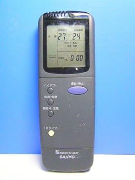 【中古】（非常に良い）サンヨー エアコンリモコン RCS-VR3A(K)｜GoodLifeStore