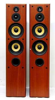 【中古】DENON デノン(デンオン) 日本コロムビア　SC-T33(M) 木目　スピーカーシステム　トールボーイ　ペア