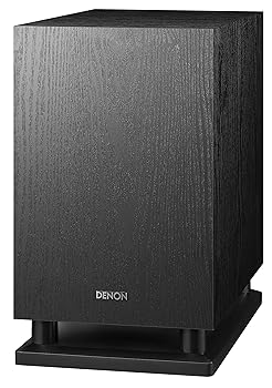 【中古】デノン Denon DSW-37 最大出力100W(PEAK)で迫力の重低音を再生するサブウーハー 17/37 シリーズ共通 ブラック DSW-37K｜GoodLifeStore