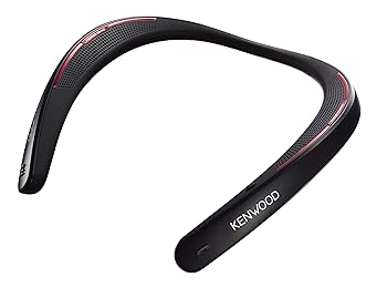 【中古】(非常に良い)KENWOOD(ケンウッド) ウェアラブルネックスピーカー ワイヤレススピーカー(ブラック) CAX-NS1BT-B JVC KENWOOD｜GoodLifeStore