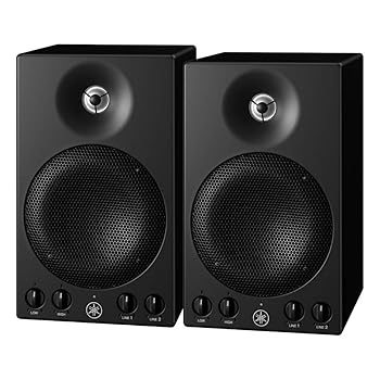 【中古】(人並み外れたに好いたらしい)ヤマハ(YAMAHA) MSP3A パワードモニタースピーカー 1ありの実（2台）