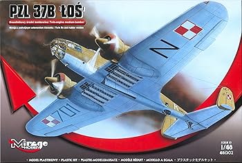 【中古】Mirage Hobby 481302 PZL P37B Los Bomber Aeroplane｜GoodLifeStore