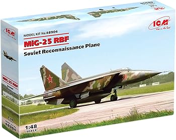 【中古】アイシーエム ICM 1/48 ソビエト空軍 ミグ MIG-25 RBF プラモデル 48904|GoodLifeStore