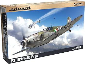 【中古】エデュアルド 1/48 プロフィパック ドイツ空軍 メッサーシュミット Bf109G-10 エルラ プラモデル EDU82164|GoodLifeStore