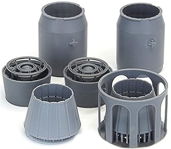 【中古】(非常に良い)イーティーモデル 1/48 現用 アメリカ海軍/空軍 F-4E/F/G/J/S ファントム2 戦闘機 J79-GE 排気ノズル・アフターバーナー(閉状態)セット 各社用｜GoodLifeStore