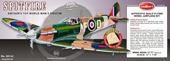 【中古】(非常に良い)Supermarine Spitfire Balsa Model Airplane by Guillows｜GoodLifeStore