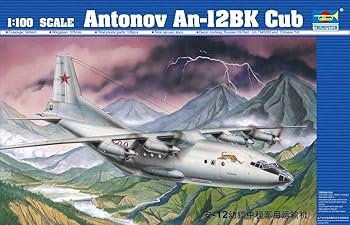【中古】トランペッター 1/100 アントノフ AN-12BK Cub 輸送機 プラモデル｜GoodLifeStore