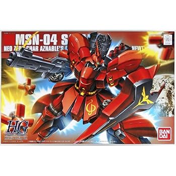 【中古】BANDAI SPIRITS(バンダイ スピリッツ) HGUC 機動戦士ガンダム 逆襲のシャア サザビー メタリックコーティング Ver. 1/144スケール 色分け済みプ｜GoodLifeStore