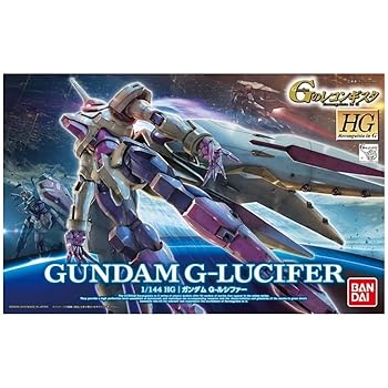 【中古】HG ガンダム Gのレコンギスタ ガンダム G-ルシファー 1/144スケール 色分け済みプラモデル画像