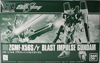 【中古】(非常に良い)P-BANDAI HGCE Seed Destiny Blast Impulse Gundam HG 1/144 Model Kit