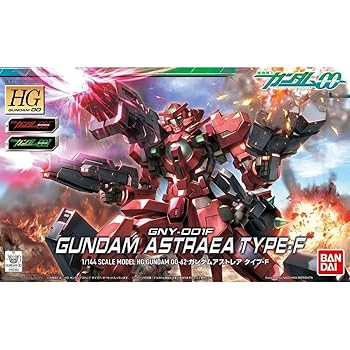 【中古】(非常に良い)HG 機動戦士ガンダム00 ガンダムアストレア タイプF 1/144スケール 色分け済みプラモデル｜GoodLifeStore