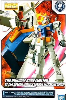【中古】(非常に良い)バンダイ(BANDAI) 【ガンダムベース限定】MG 1/100 RX-78-2 ガンダム (パーフェクトガンダムVer.）アニメカラー