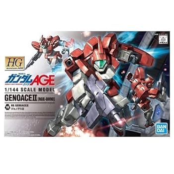 【中古】(非常に良い)HG 機動戦士ガンダムAGE ジェノアスII 1/144スケール 色分け済みプラモデル