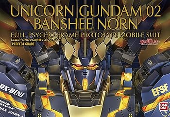 【中古】(非常に良い)PG 機動戦士ガンダムUC RX-0[N]ユニコーンガンダム2号機 バンシィ・ノルン 1/60スケール 色分け済みプラモデル｜GoodLifeStore