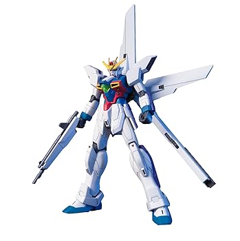 【中古】HGAW 機動新世紀ガンダムX GX-9900 ガンダムエックス 1/144スケール 色分け済みプラモデル キット本体・ホイルシール・ホログラムシール画像