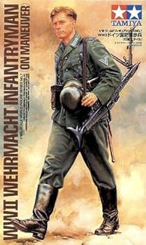 【中古】(非常に良い)タミヤ 1/16 ワールドフィギュアシリーズ No.07 ドイツ国防軍 歩兵 行軍スタイル プラモデル 36307|GoodLifeStore