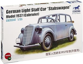 【中古】(非常に良い)ブロンコモデル 1/35 独小型指揮官用乗用車 オープンカー1937年｜GoodLifeStore