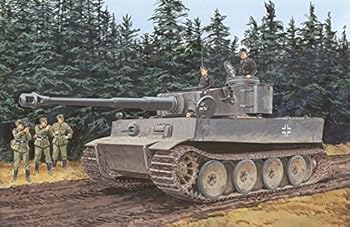 【中古】プラッツ 1/35 第二次世界大戦 ドイツ軍 ティーガーI 極初期型 第502重戦車大隊 レニングラード1943年 (3イン1) プラモデル DR6252|GoodLifeStore