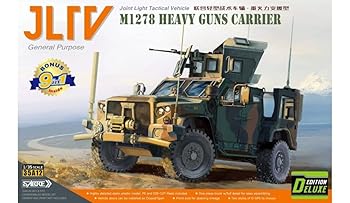 【中古】サーベルモデル 1/35 M1278 ウェポンキャリア 統合軽戦術車両JLTV (デラックスエディション) プラモデル 35A12-D｜GoodLifeStore