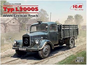 【中古】(非常に良い)ICM 1/35 ドイツ陸軍 L3000S トラック プラモデル 35420|GoodLifeStore
