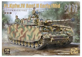 【中古】ボーダーモデル(Border Model) 1/35 ドイツ IV号戦車 H型 初期/中期型 (2in1キット) プラモデル 組立キット BT005｜GoodLifeStore