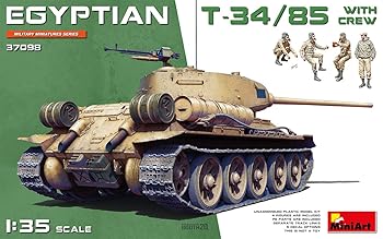 【中古】ミニアート 1/35 エジプト軍 T-34/85 戦車兵4体プラモデル MA37098｜GoodLifeStore