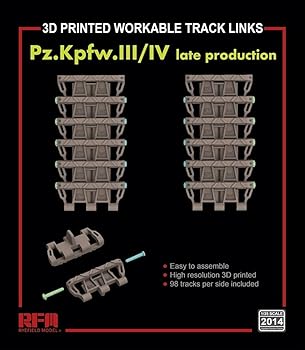 【中古】ライフィールドモデル 1/35 3号戦車・4号戦車 後期型用 可動式履帯セット プラモデル用パーツ RFM2014｜GoodLifeStore