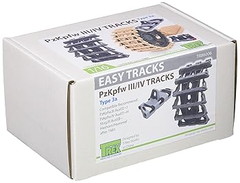 【中古】ティーレックススタジオ 1/16 第二次世界大戦 ドイツ軍 III/IV戦車用履帯Type.3a プラモデル用パーツ TR86006 成形色｜GoodLifeStore