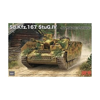 【中古】ライフィールドモデル 1/35 ドイツ軍 IV号突撃砲 初期型 フルインテリア・可動式履帯 プラモデル RFM5061 成型色|GoodLifeStore