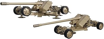 【中古】バンカースタジオ 1/350 ドイツ軍 128mm PaK 44 重対戦車砲 2種類・各2個入 3Dプリンター製キット BSTBK35006 成型色|GoodLifeStore
