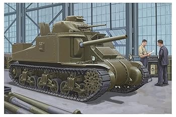 【中古】アイラブキット 1/35 アメリカ陸軍 M3A4 中戦車 プラモデル ILK63518 成型色|GoodLifeStore