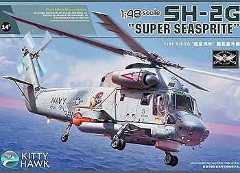 【中古】キティホークモデル(Kitty Hawk Model) 1/48 SH-2G スーパーシースプライト プラモデル KH80126 (ヘリコプター)｜GoodLifeStore
