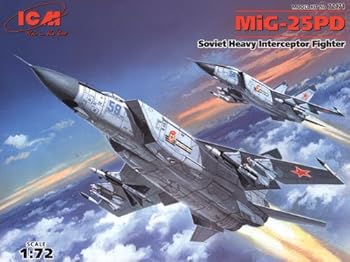 【中古】ICM 1/72 ロシア MiG-25PD フォックスバット プラモデル 72171|GoodLifeStore