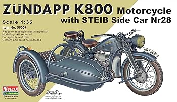【中古】バルカンスケールモデルズ 【56007】 1/35 ツュンダップK800/スタイブサイドカーNr28|GoodLifeStore