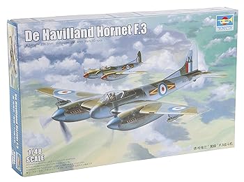 【中古】(非常に良い)トランペッター 1/48 デ・ハビランド ホーネットF3 プラモデル｜GoodLifeStore
