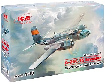 【中古】ICM 1/48 第二次世界大戦 アメリカ軍 A-26C-15 インベーダー プラモデル 48283｜GoodLifeStore 16,987円