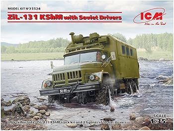 【中古】ICM 1/35 ソビエト陸軍 ZiL-131 KShM w/ソビエトドライバー プラモデル 35524|GoodLifeStore