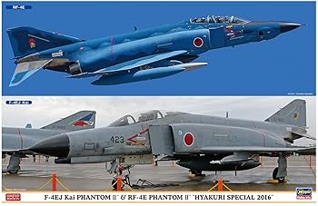 【中古】ハセガワ 1/72 航空自衛隊 F-4EJ改 スーパーファントム & RF-4E ファントム2 百里スペシャル 2016 プラモデル 02244|GoodLifeStore