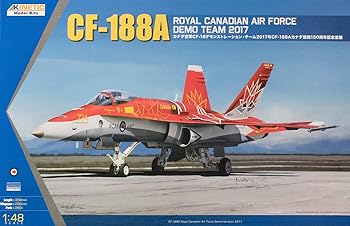 【中古】キネティック 1/48 カナダ空軍 CF-188A デモンストレーション・チーム2017年 CF-18 カナダ建国150周年記念塗装 プラモデル KNE48070|GoodLifeStore