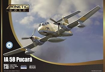 【中古】キネティック 1/48 アルゼンチン空軍 FMA IA 58 プカラ プラモデル KNE48078|GoodLifeStore