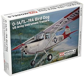 【中古】アビモデル 1/72 アメリカ陸軍 O-1A/TL-19A バードドッグ 計器練習機 プラモデル AVI72018|GoodLifeStore