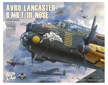 【中古】ボーダーモデル 1/32 ドイツ空軍 アブロ ランカスター B.MK I/III ノーズキット w/フルインテリア プラモデル BF008 成型色｜GoodLifeStore
