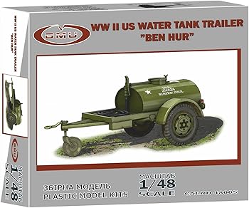 【中古】ジーエムユーモデル 1/48 第二次世界大戦 アメリカ軍 2輪給水トレーラー ベン・ハー プラモデル GMU48005｜GoodLifeStore