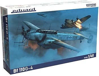 【中古】エデュアルド(Eduard) 1/48 ウィークエンドエディション ドイツ空軍 Bf110G-4 プラモデル EDU8405|GoodLifeStore