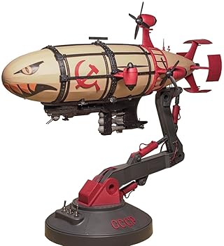 【中古】ボーダーモデル ノンスケール キーロフ飛行船 全長約400mm 色分け済みプラモデル BC004 (航空機)｜GoodLifeStore