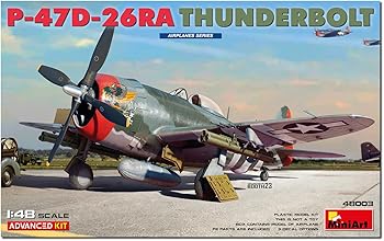 【中古】ミニアート 1/48 P-47D-26RA サンダーボルト アドバンスドキット プラモデル MA48003 (飛行機)｜GoodLifeStore 13,846円