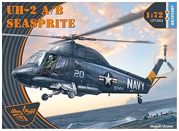 【中古】クリアープロップ 1/72 アメリカ海軍 UH-2A/B シースプライト プラモデル CPU72002｜GoodLifeStore